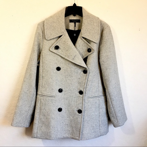 Rag & Bone Skye Wool Peacoat - Picture 3 of 15
